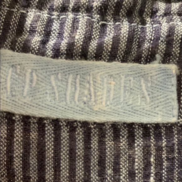 CP Shades blue stripe button front shirt with pocket - Picture 3 of 6